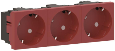 GGK 6933     M45/Schuko-Steckdose3-f.rot 
