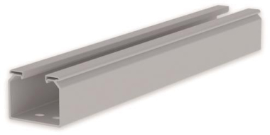 Unex Kabelrinne gelocht lichtgrau  66090 