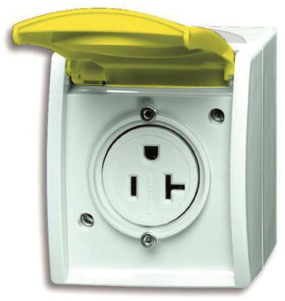 BJ Busch-Nema-Steckdose 20A   3016EWN-54 