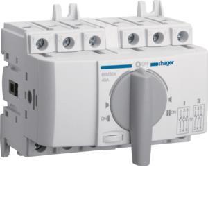 Hager Lastumschalter 3polig 40A   HIM304 