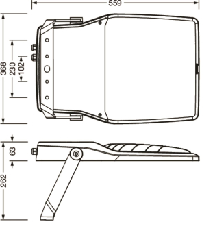 Siteco Floodlight FL 21     5XA7783F4A1A 