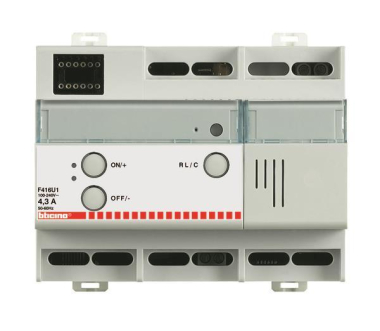 BTicino F416U1 REG Dimmer m.1 Ausgang 