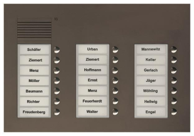 TCS Audio Außenstation        PUK21/3-EB 