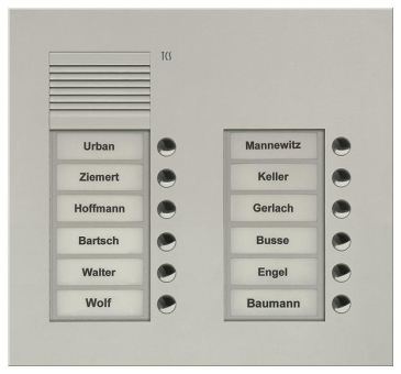 TCS Audio Außenstation        PUK12/2-EN 