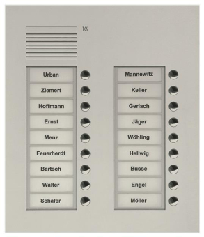 TCS Audio Außenstation        PUK18/2-EN 