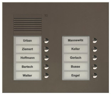 TCS Audio Außenstation        PUK10/2-EB 