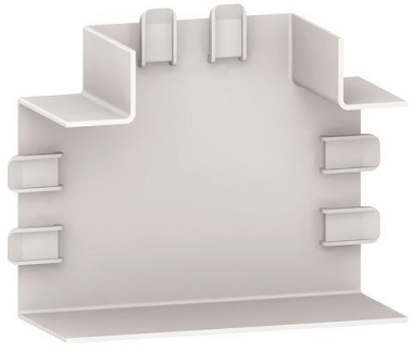 GGK 13449 T-Stück    LFG-T25x40alpinweiß 