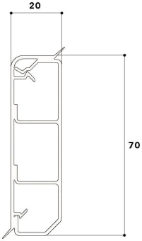 GGK Kanal SL/C 20x70              112430 