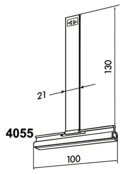 Rademacher 4055 Befestigungsfeder 130mm 
