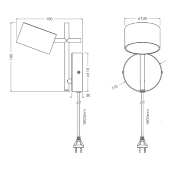Ledvance Decor Kyoto Wall 12W 930 Touch 