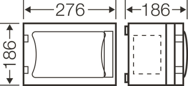 Hensel ENYSTAR Leergehäuse       FP 0151 