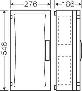 Hensel ENYSTAR Leergehäuse       FP 0341 