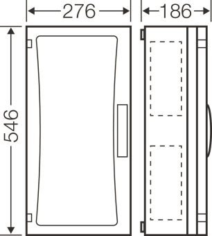 Hensel ENYSTAR-Leergehäuse       FP 0351 