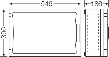 Hensel ENYSTAR Leergehäuse       FP 0441 