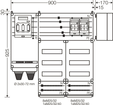 HENS PV-Wechselrichter-       Mi PV 6123 