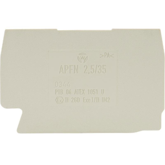 Wieland Abschlussplatte     APFN 2,5 /35 