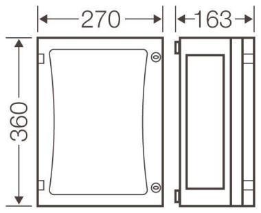 HENS ENYSTAR-Leergehäuse FP      FP 0230 