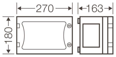 HENS ENYSTAR-Leergehäuse FP      FP 0120 
