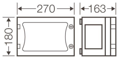 HENS ENYSTAR-Leergehäuse FP      FP 0120 