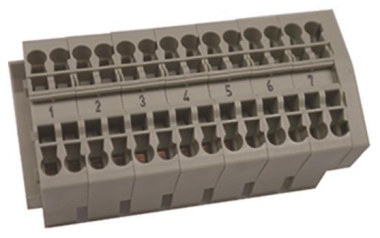 Hager Steuerleitungsklemme universZ K55A 