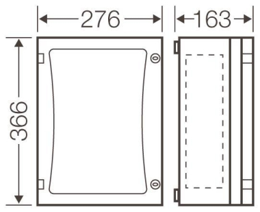HENS ENYSTAR-Leergehäuse FP      FP 0211 