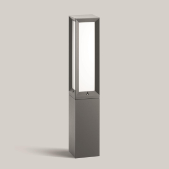 BEGA Pollerleuchte silber       84668AK4 