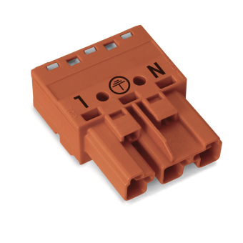 WAGO 770-1313 Stecker,3-polig,Kod. P,rot 