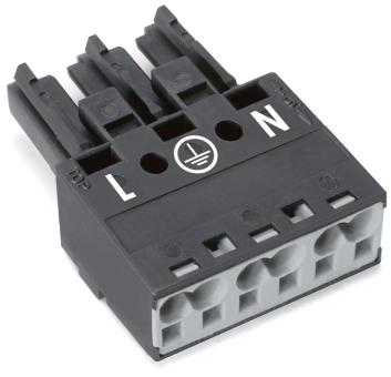 WAGO 770-203 Buchse,3-polig,Kod. 