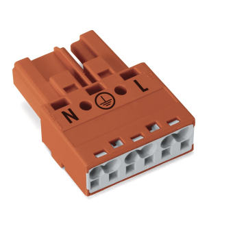 WAGO 770-1313 Stecker,3-polig,Kod. P,rot 