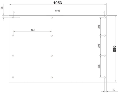 GSAB MP Normschrank 2S1000        2M1000 