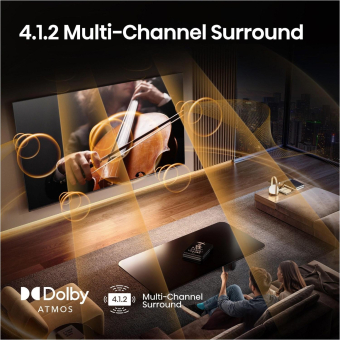 Hisense 55U8Q sw Mini LED-TV 