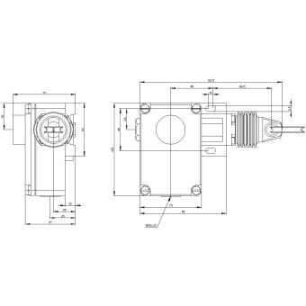 SIEM SIRIUS-Seilzugschalter, 1xM16x1,5 
