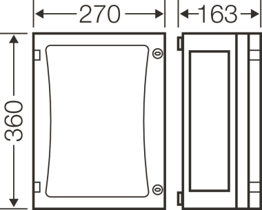 HENS ENYSTAR-Leergehäuse FP      FP 0230 