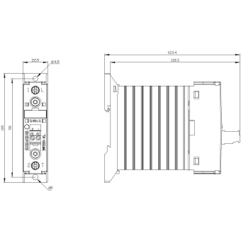Siemens Halbleiterschütz   3RF2330-1DA06 