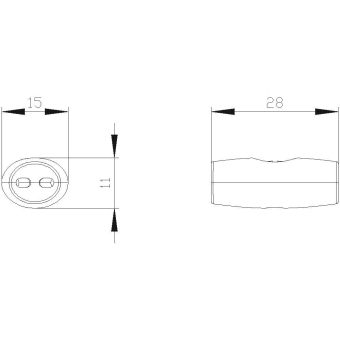 Siemens 3SE79411AB Seilklemme Eiform 3mm 