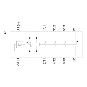 SIEM Schütz für Bahn  3RT2017-2XB42-0LA2 