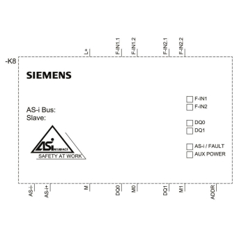 SIEM ASIsafe SlimLine 3RK1405-2BG00-2AA2 