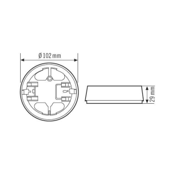 Esylux BASIC MOUNTING BOX     EB10423147 