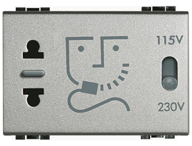 BTicino NT4177 Steckdose f.Rasierapparat 