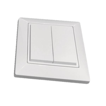 Casambi Wandschalter weiss 2fach  808924 