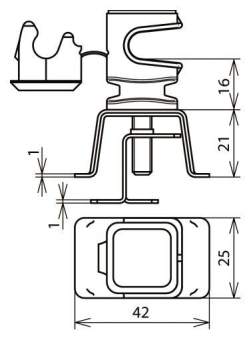 Dehn 204059    LH ZS 8 H16 KB4.16 BR V2A 