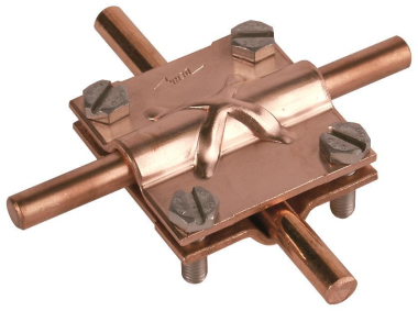 DEHN Kreuzstück St/tZn 50x50mm M6 314307 