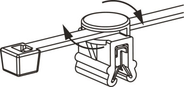 Hellermann CBTO50R-PA66HS/PA66HIRHS-BK 