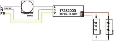 BRUM LED-Netzgerät 24V DC 120W 17232000 