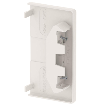 OBO GK-E70130RW Endstück 70x130mm PVC 