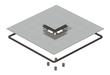 OBO DUF 350-3 DAT Montagedeckel 350-3 f. 