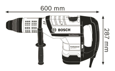 Bosch +GBH 12-52 D Bohrhammer 0611266100 