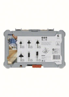 Bosch 2607017470 6tlg    6 TLG TRIM&EDGI 