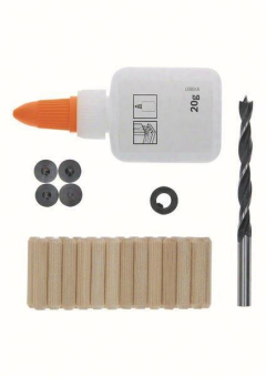Bosch Holzdübel-Set 32tlg 6mm 2607000449 
