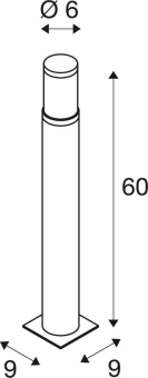 SLV TRUST 60 LED Stehleuchte      228110 